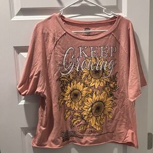 Women's Graphic Tee - Peach
